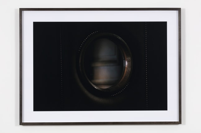 Carey Young The Witness, 2017 digital c-type photograph 43 1/2 x 60 x 2 in. (110.5 x 152.4 x 5.1 cm)