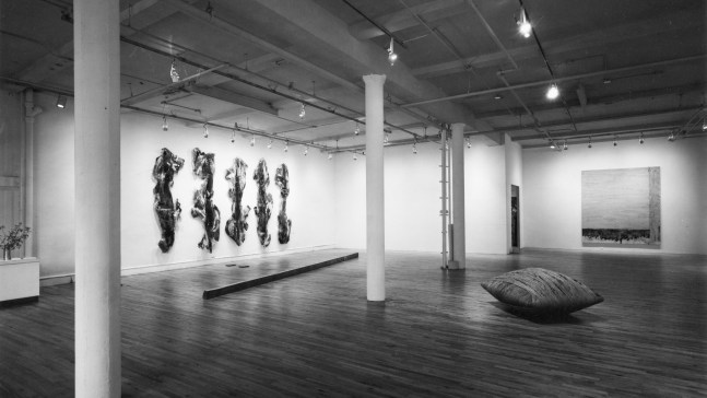 Installation view, Opening Exhibition at Paula Cooper Gallery, 155 Wooster Street New York, May 5 - 30, 1973. Photo: Robert E. Mates and Paul Katz.