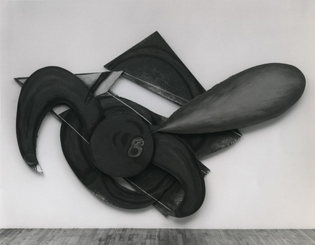 Elizabeth Murray &quot;Can You Hear Me&quot; 1984 Oil on canvas 106 x 159 x 12&quot;
