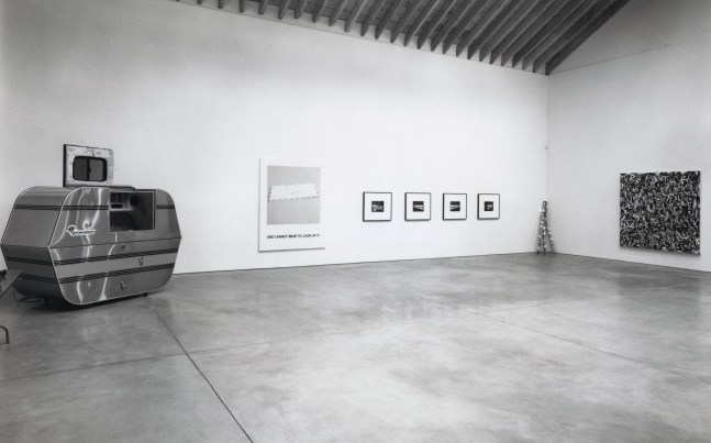 Installation view, Travel and Leisure, Paula Cooper Gallery, 534 W 21st Street, New York. May 2 - June 26, 1998. Photo: Adam Reich.