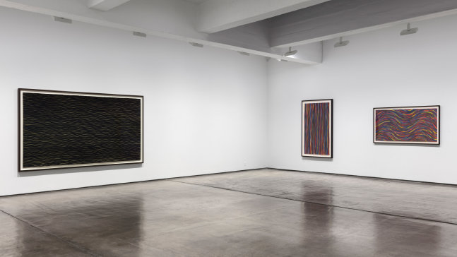 Installation view, Sol LeWitt, Large Gouaches, November 3 – December 15, 2018