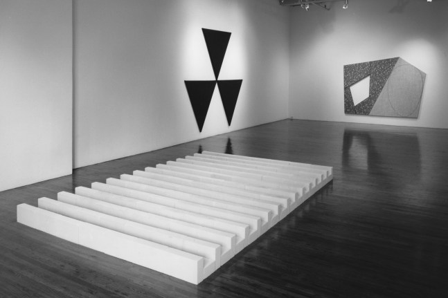 Installation view, 20th Anniversary group Exhibition, Paula Cooper Gallery, 155 Wooster Street, New York, September 6 - 28, 1988. Photo: D. James Dee.