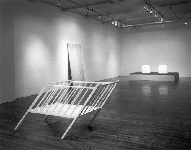 Installation view, Robert Gober, Paula Cooper Gallery, 155 Wooster Street, New York, October 3 - 28, 1987. © Robert Gober. Courtesy Paula Cooper Gallery, New York. Photo: Geoffrey Clements.