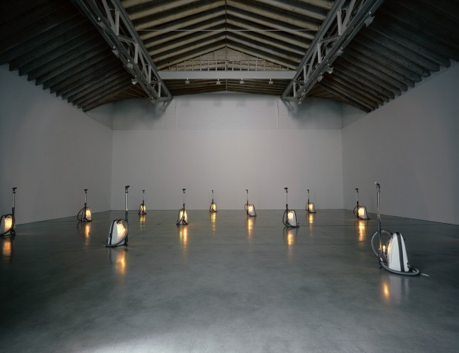 Installation view, harmonichaos, Paula Cooper Galler, 534 W 21st Street, New York. September 9 - October 14, 2006. © Céleste Boursier-Mougenot / ADAGP, Paris. Courtesy Paula Cooper Gallery, New York. Photo: Jeffrey Price.