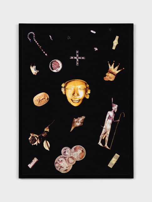 Sarah Charlesworth Gold, 1986 Cibachrome with lacquered wood frame 42 x 31 in. (106.7 x 78.7 cm)