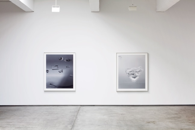 Installation view 1, Bing Wright, Silver, September 14 – October 23, 2010