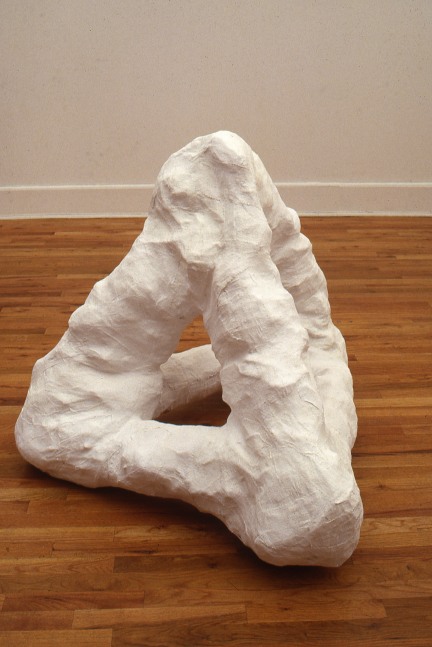 Tony Smith &quot;Tetrahedron&quot; 1961 Plaster mockup 38 1/2&quot; x 43&quot; x 46&quot;