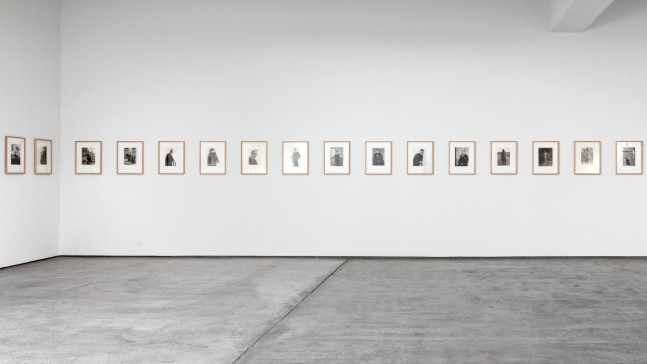 Installation view, Sherrie Levine / August Sander, February 16 – March 16, 2013