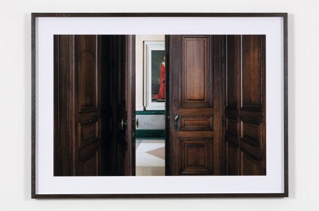 Carey Young Before the Law, 2017 digital c-type photograph 43 1/2 x 60 x 2 in. (110.5 x 152.4 x 5.1 cm)