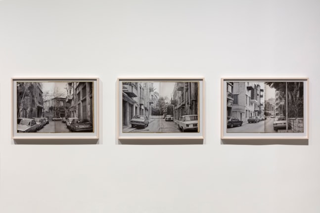 Installation view, Walid Raad, April 13 – June 1, 2019