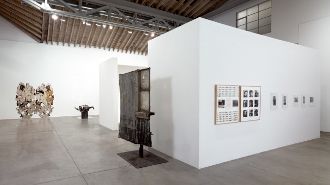 Installation view, From the Observatory, Paula Cooper Gallery, 534 W 21st Street, New York. March 16 - April 20, 2002. Photo: Tom Powel.