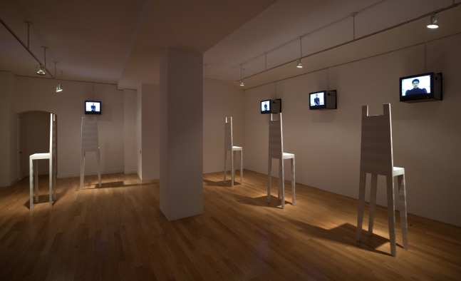 Installation view 3, Robert Wilson, Deafman Glance: Video Installation, September 24 – November 13, 2010