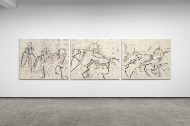 Installation view, Beatrice Caracciolo: The Parable of the Blind, Paula Cooper Gallery, New York, February 17 – March 23, 2024. © Beatrice Caracciolo. Courtesy Paula Cooper Gallery, New York. Photo: Steven Probert