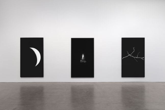 Installation view, Sarah Charlesworth, February 23 – March 23, 2019