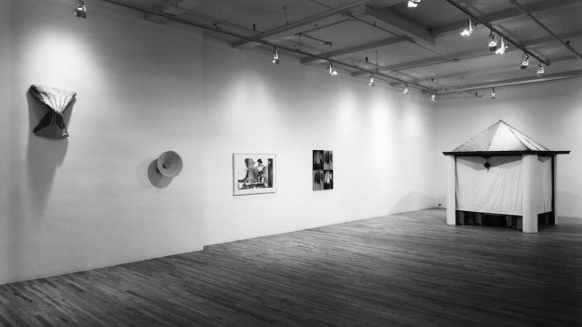 Installation view, Tenth Anniversary Benefit for the Kitchen, 155 Wooster Street, New York, September 19 - 26, 1981. Photo: Geoffrey Clements.