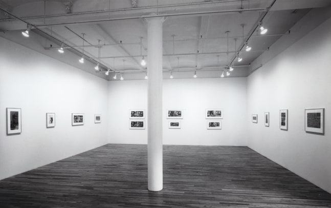 Installation view, Drawings, Paula Cooper Gallery, 149 Wooster Street, New York, November 9 - December 3, 1994. © Debra H. George. Courtesy Paula Cooper Gallery, New York. Photo: Geoffrey Clements.