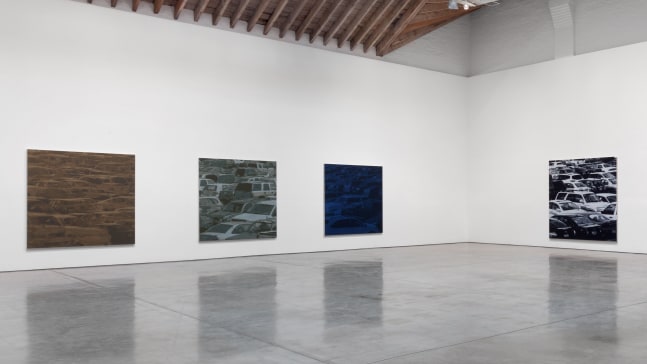 Installation view, Wayne Gonzales, March 30 – April 27, 2013