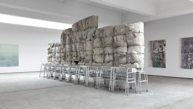 Installation view, Justin Matherly, All industrious people, March 23 – April 27, 2013