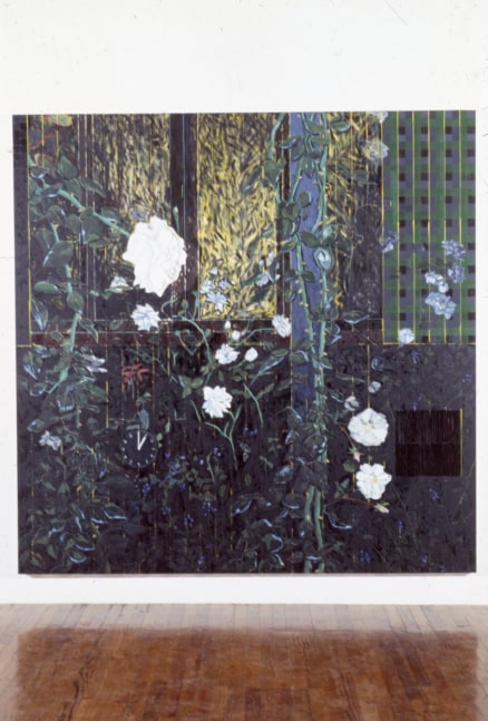 Jennifer Bartlett &quot;One A.M.&quot; 1991-92 Oil on canvas 7' x 7'