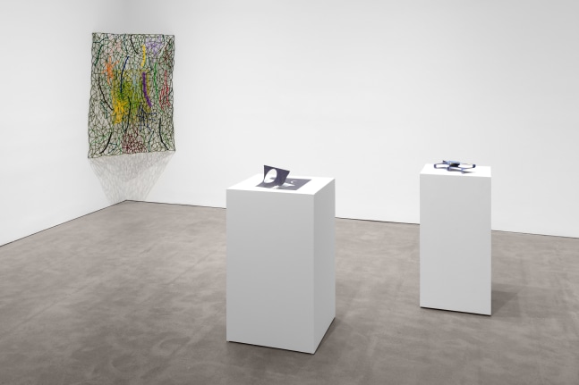 Installation view, Stitched, January 14 – February 19, 2022 10