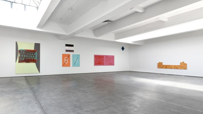 Installation view, Walid Raad and David Diao, September 22 – November 3, 2012