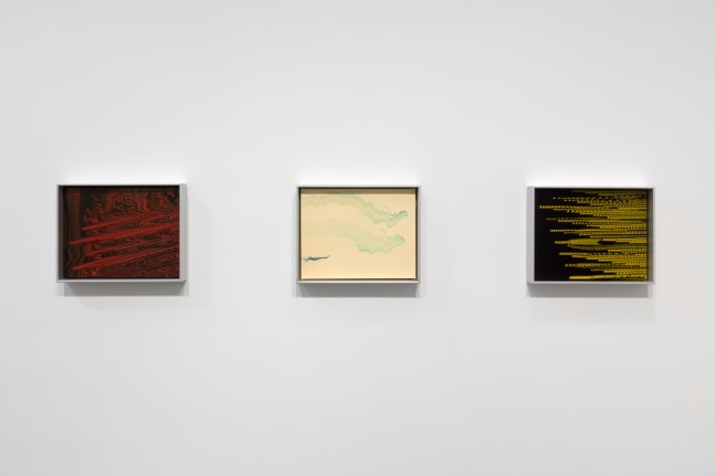 Installation view, Tauba Auerbach, A BROKEN STREAM, November 10 – December 15, 2018