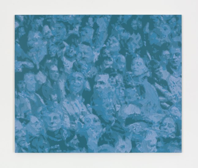 Wayne Gonzales Untitled, 2012 acrylic on canvas 50 x 60 in. (127 x 152.4 cm)
