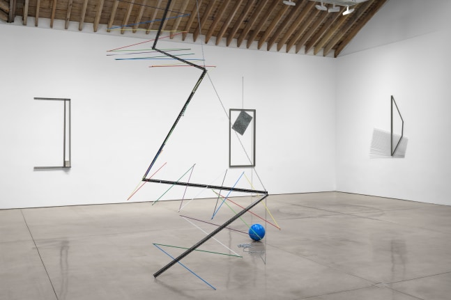 Installation view, Luciano Fabro, Paula Cooper Gallery, New York, May 6 – July 28, 2023. © Silvia Fabro (Archivio Luciano e Carla Fabro). Photo: Steven Probert