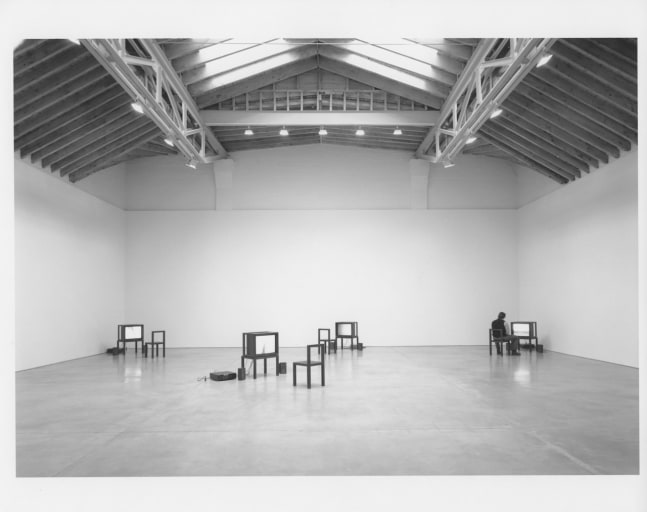 Installation view, By Degrees, Paula Cooper Gallery, 534 W 21st Street, New York. January 8 - February 7, 1998. Photo: Adam Reich.