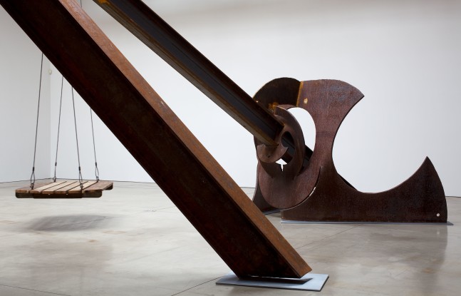 Installation view, Mark di Suvero, November 22, 2011 – January 21, 2012