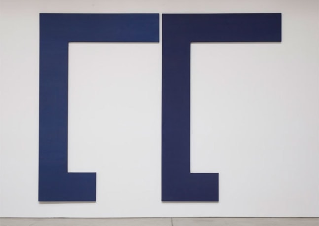 David Novros "Untitled" 1965 Acrylic on canvas 132 x 192 in.
