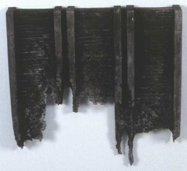 Rudolf Stingel "Untitled" 1998 Cast aluminum 23 1/2" x 23 1/2" x 4"