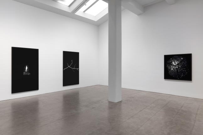 Installation view, Sarah Charlesworth, February 23 – March 23, 2019