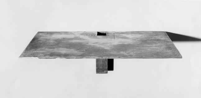 Joel Shapiro &quot;Untitled&quot; 1978 Bronze 6 11/16&quot; x 23 7/16&quot; x 15 3/16&quot;