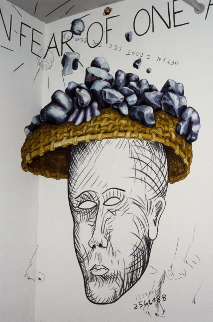 Installation view, Jonathan Borofsky, Paula Cooper Gallery, 155 Wooster Street, New York, March 10 - April 7 1979. © Jonathan Borofsky. Courtesy Paula Cooper Gallery, New York. Photo: Geoffrey Clements.