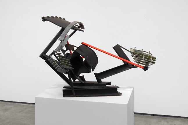 Mark di Suvero St. John the Baptist, 1961 steel and painted steel 40 x 52 x 40 in. (101.6 x 132.1 x 101.6 cm)