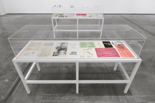 Installation view, Peter Moore, 1968, October 6 – 27, 2018