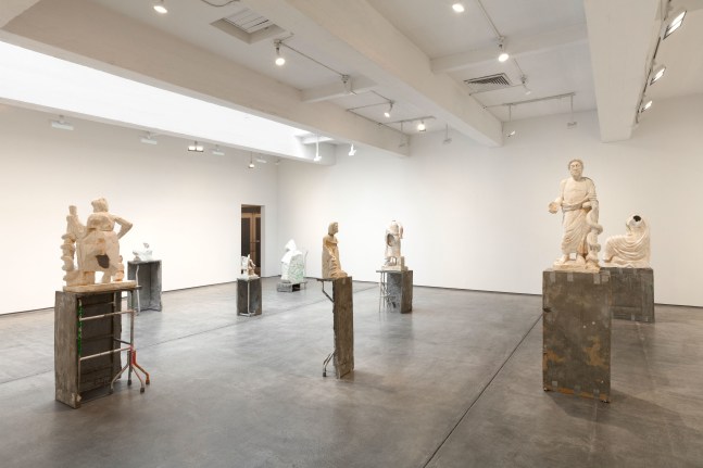 Installation view, Justin Matherly, A recrudescence, April 22 – May 26, 2017