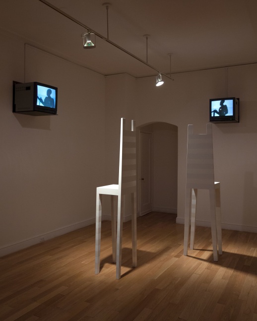 Installation view 2, Robert Wilson, Deafman Glance: Video Installation, September 24 – November 13, 2010