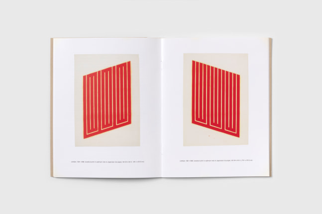 Donald Judd Woodcuts 1