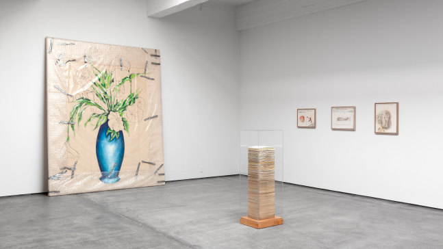 Installation view, Jonathan Borofsky, January 27 – February 13, 2016