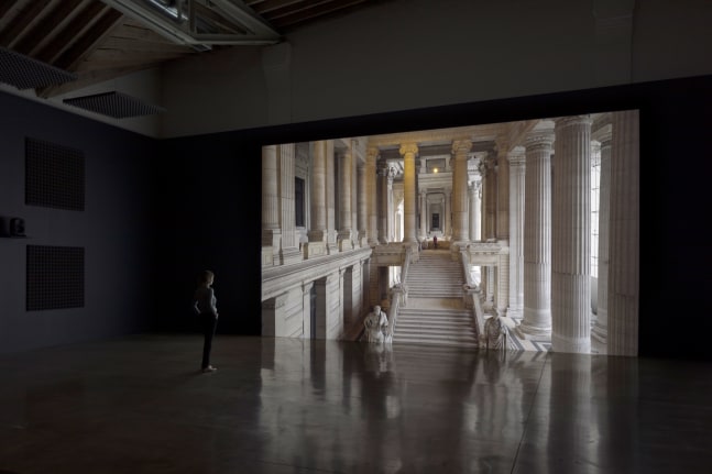 Installation view, Carey Young, Palais de Justice, September 7 – October 14, 2017