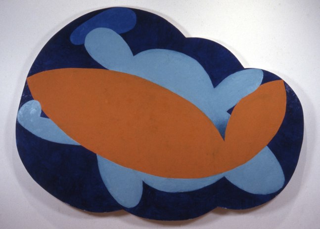 Elizabeth Murray &quot;Sky Paintings&quot; 1981 Oil on canvas 7'5&quot; x 9'10 3/4&quot;