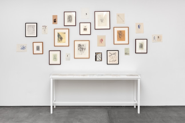 Installation view, Jonathan Borofsky, January 27 – February 13, 2016