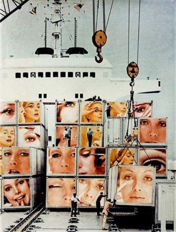 Martha Rosler "Housing is a Human Right" 1990 Screenprinted poster
