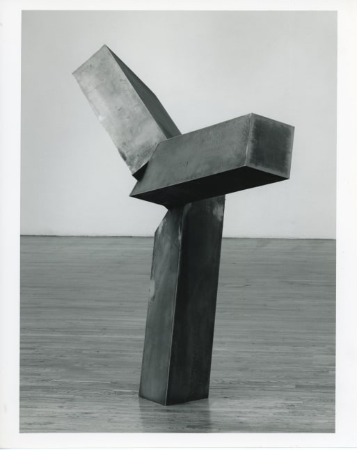 Joel Shapiro &quot;Untitled&quot; 1989 Cast bronze 70&quot; x 80&quot; x 30&quot;