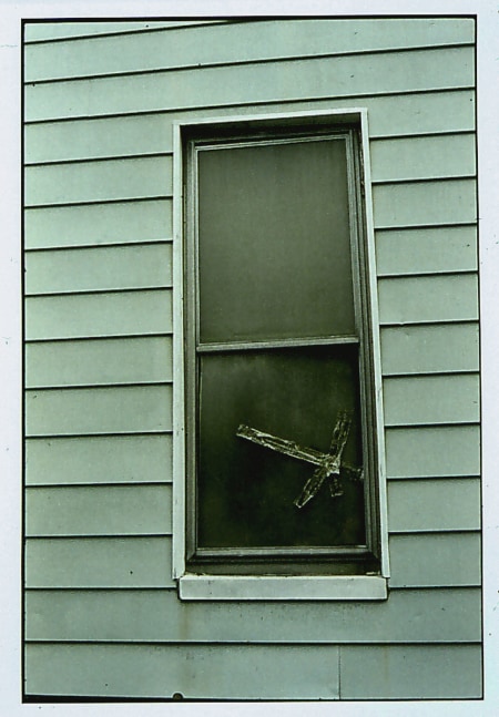 Zoe Leonard &quot;Green Window&quot; 2001/2002 C-print 23 x 15 1/4&quot;