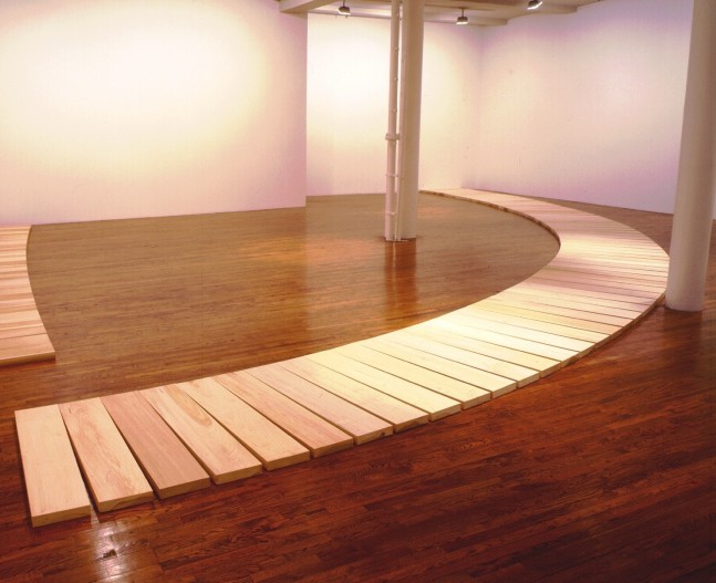 Carl Andre &quot;ANGELLIMB&quot; 1995 Poplar, 65 units 2 x 455 x 463 1/2&quot; overall