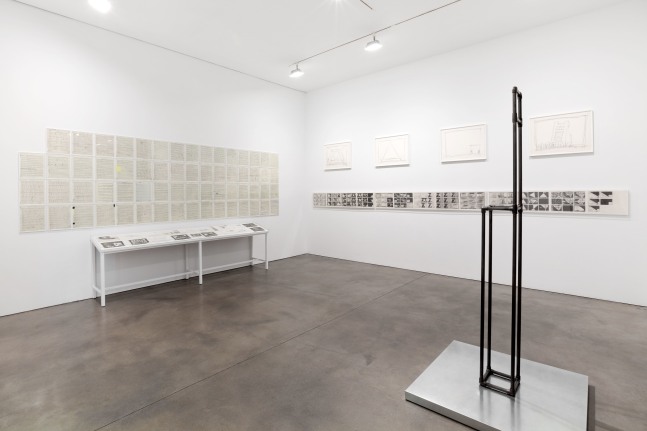Installation view, Robert Wilson, Einstein on the Beach, September 12 – October 20, 2012
