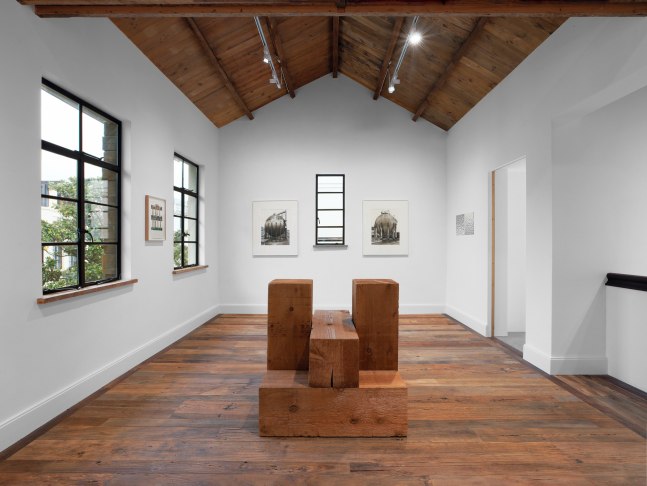 Installation view, Resonance: A Group Exhibition, Paula Cooper Gallery’s special project at No. 30 Yuhua New Village, Shanghai, November 6 - December 26, 2024. Courtesy Paula Cooper Gallery. Photo: LING